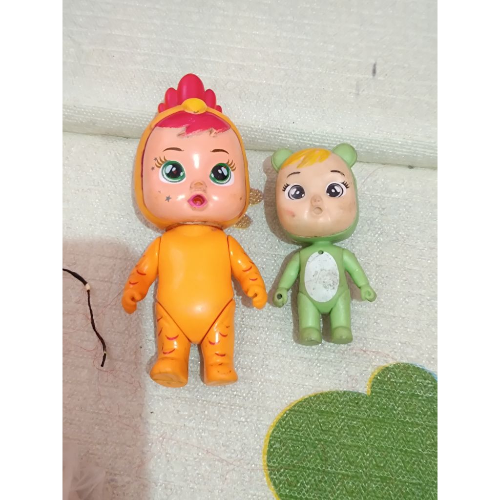 Boneka bayi karet lucu imut