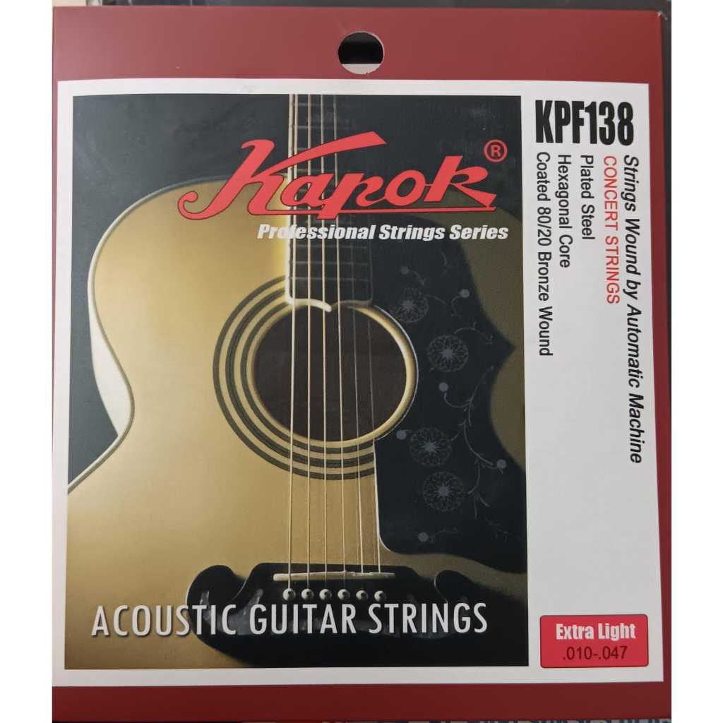 Senar / Tali Gitar Akustik Kapok KPF 138 Original