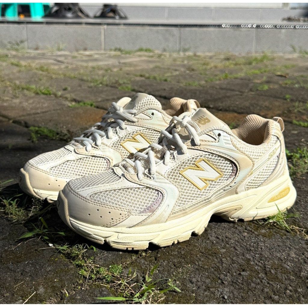 NEW BALANCE 530 Beige Angora Sepatu Olahraga NB 530 Sneaker Unisex Sport Running Shoes Padel Lari Gy