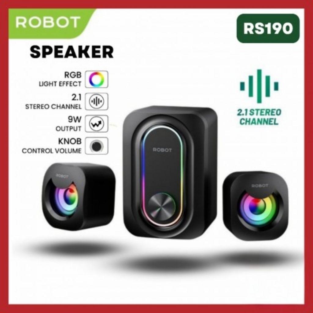 ROBOT RS190 SPEAKER KOMPUTER
