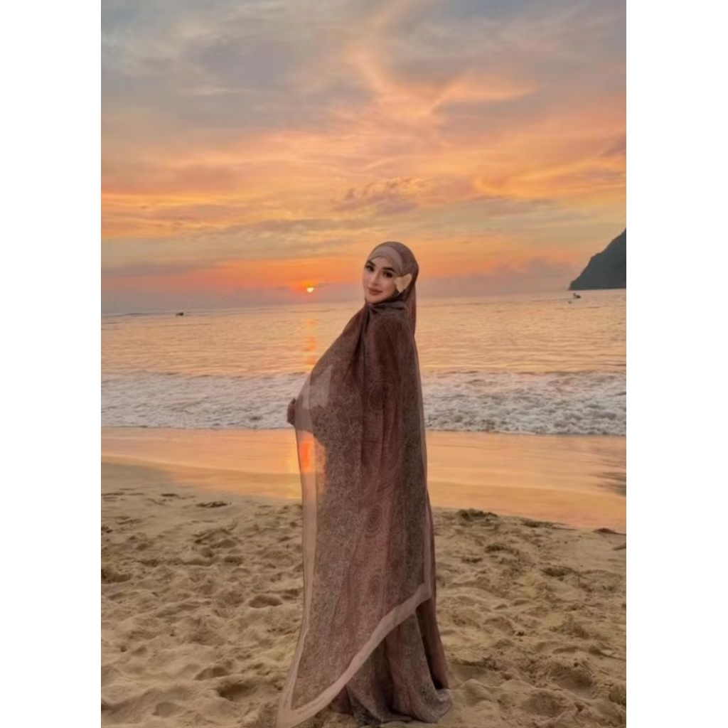 Abaya Kasmir Set Pashmina