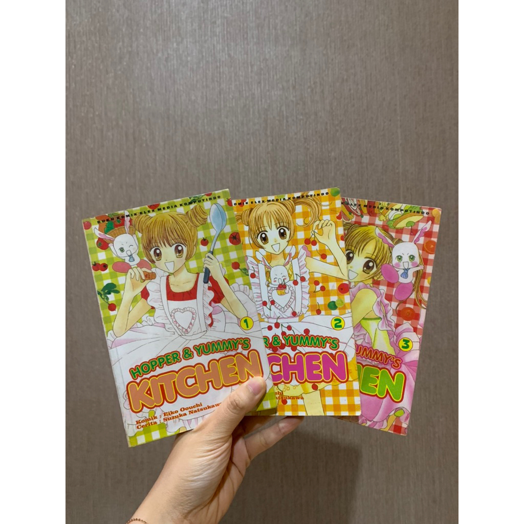 C - Komik Set Hopper and Yummy’s Kitchen 1,2,3