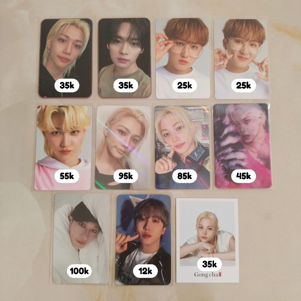 PC Official Stray Kids Felix Lee know I.N Changbin Han Chan Unit Makestar Muplant Appmu Ktown Fankit
