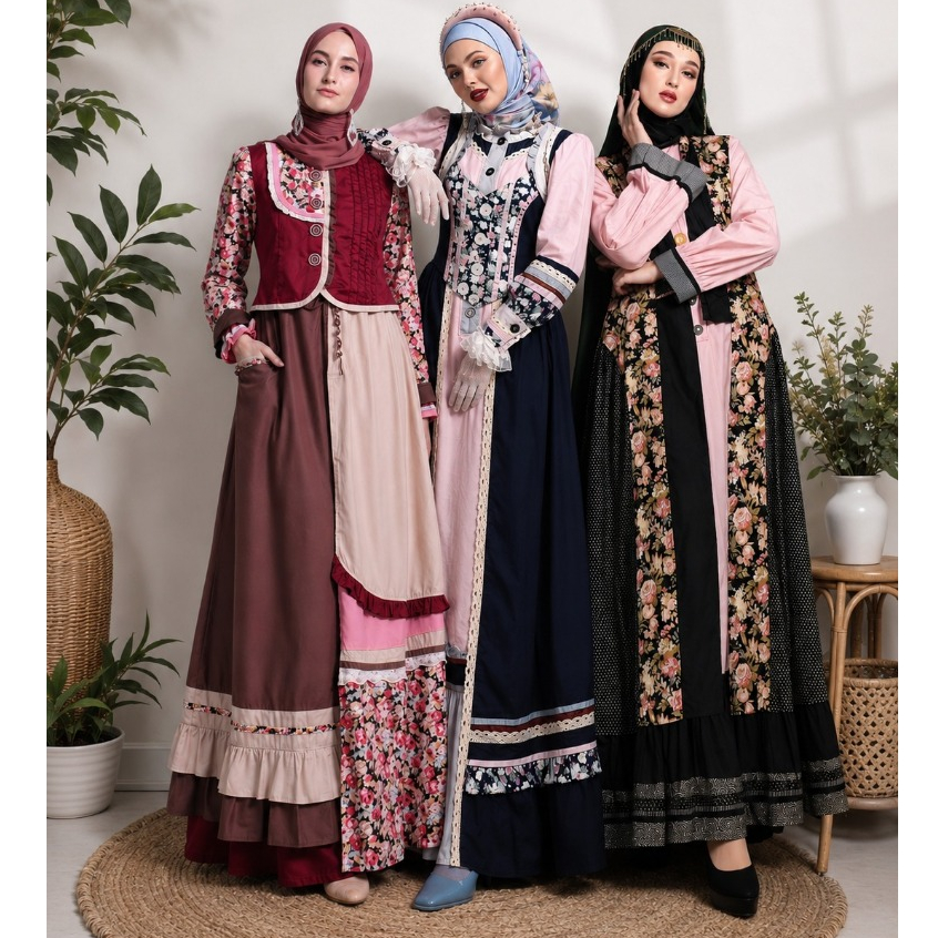 ESME Fashion Gamis Wanita The Ottoman Empire - 100% ORIGINAL