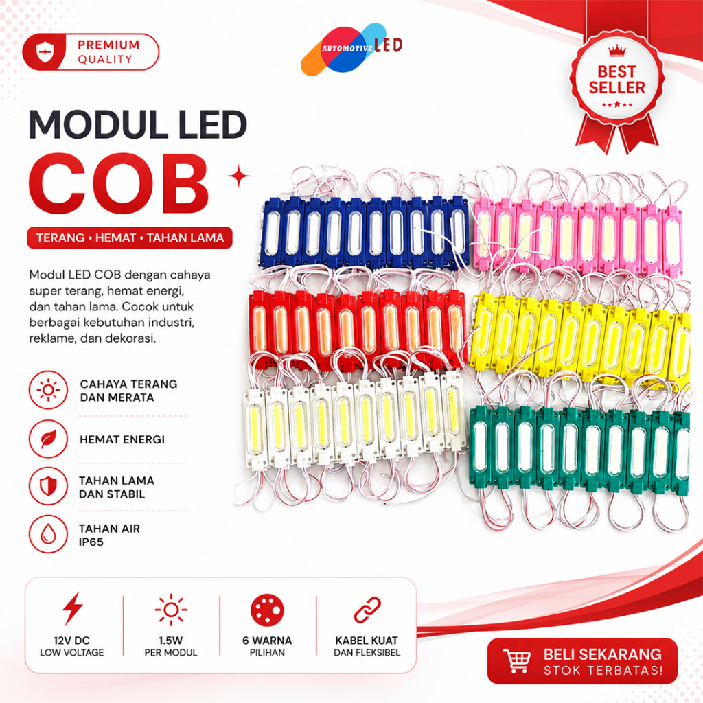 ORIGINAL LAMPU LED MODUL 12 VOLT | LED MODUL COB 12 VOLT | LAMPU LED MODULE 12 VOLT | LED SAMSUNG CO