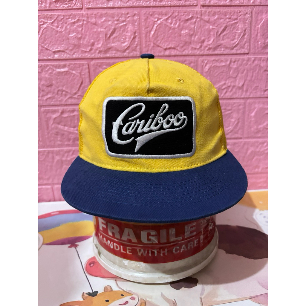 Topi snapback  cariboo second/bekas