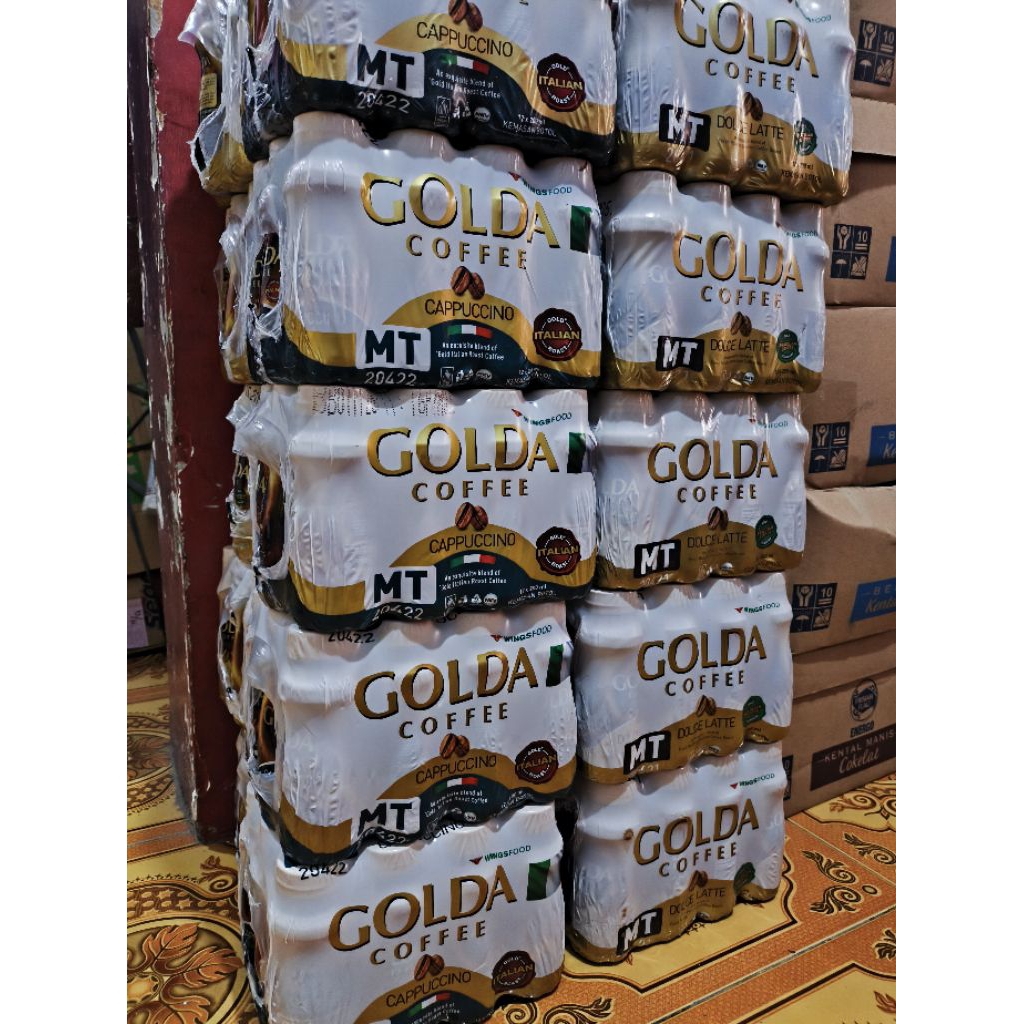 GOLDA COFFEE 1DUS (12PCS) - Kopi siap minum