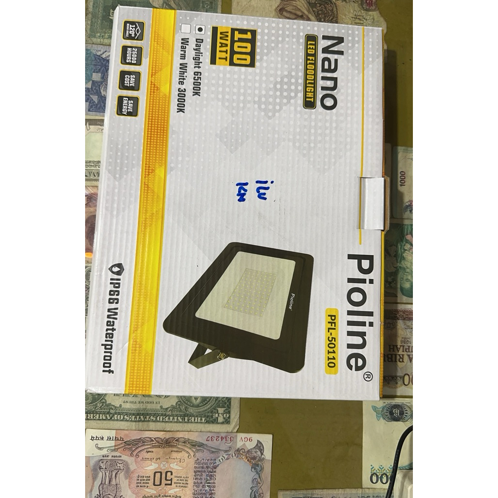 PIOLINE LED Floodlight Lampu Sorot 100 Watt