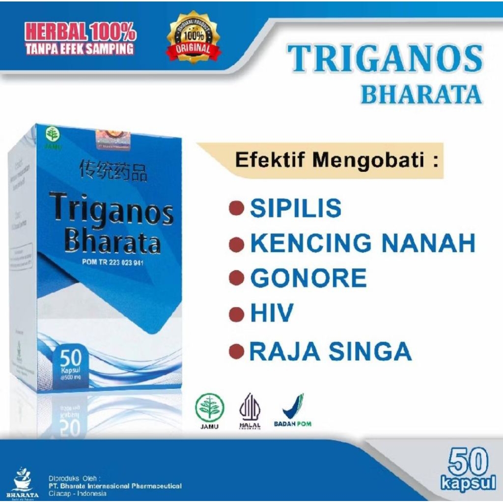 Obat Sipilis Manjur_TRIGANOS BHARATA Herbal Asli