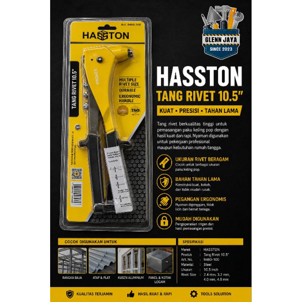 TANG RIVET HASSTON