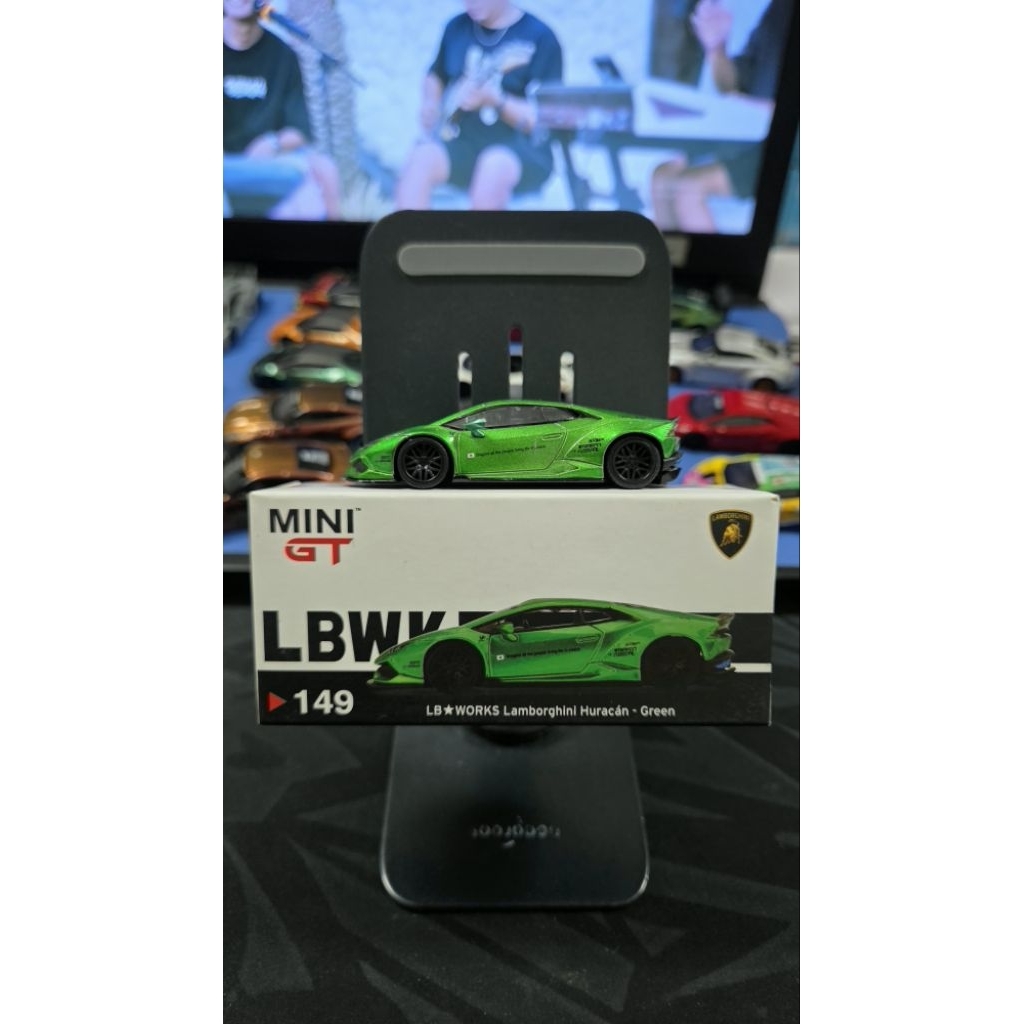 mini gt lamborghini huracan green