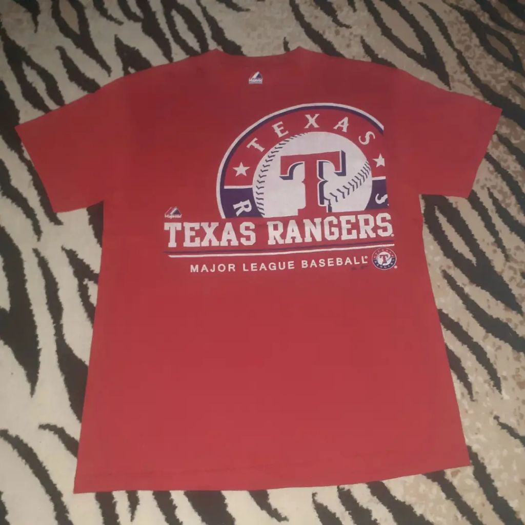 T-Shirt MAJESTIC TEXAS RANGERS