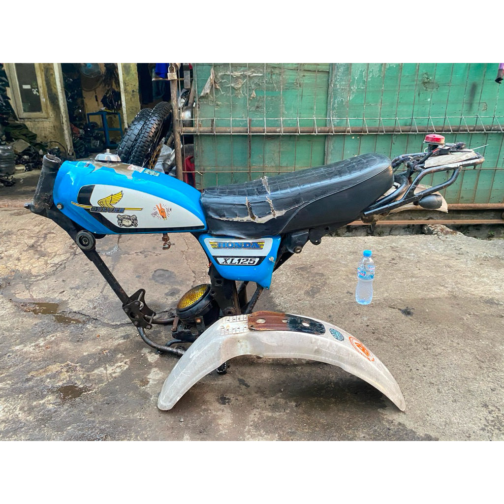 body set rangka megapro modif trail