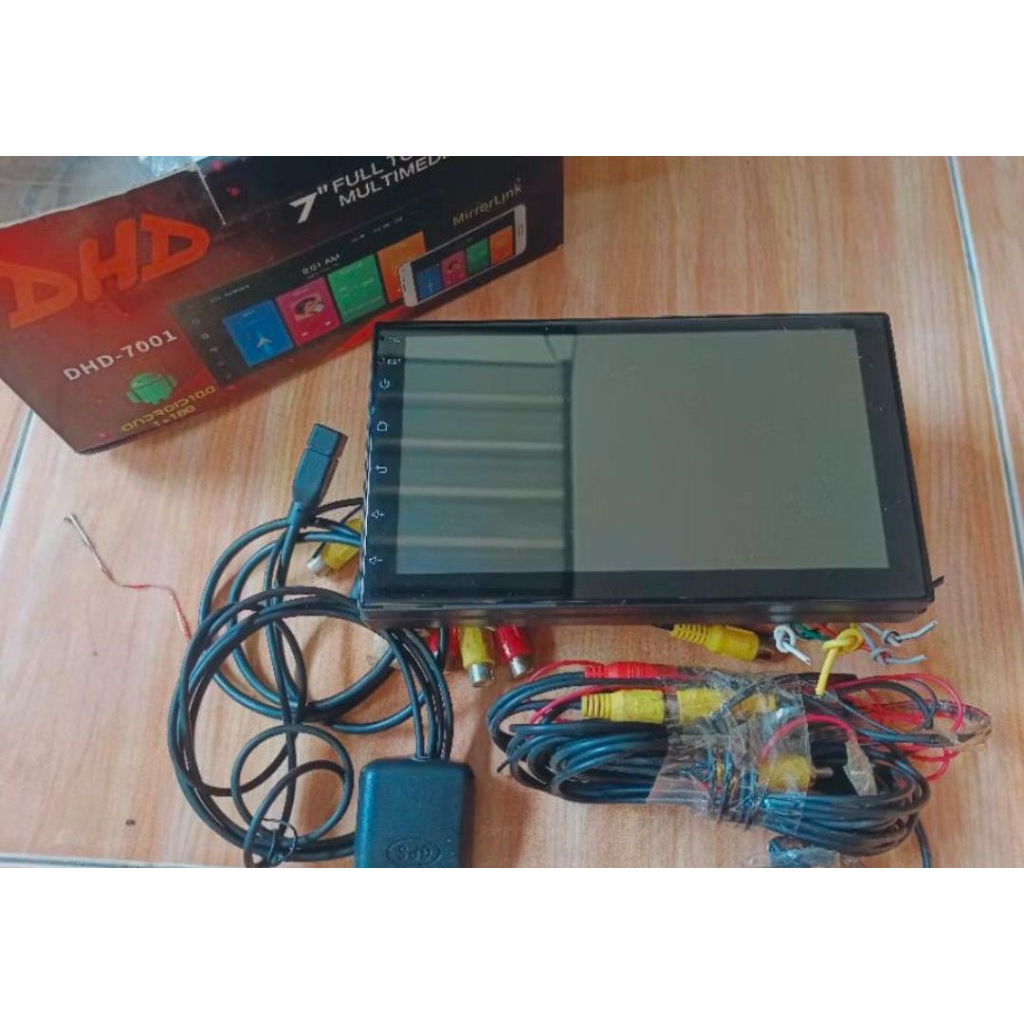 PESANAN TV / LCD MOBIL DHD-7001 (OS ANDROID)  7" Inch SECOND