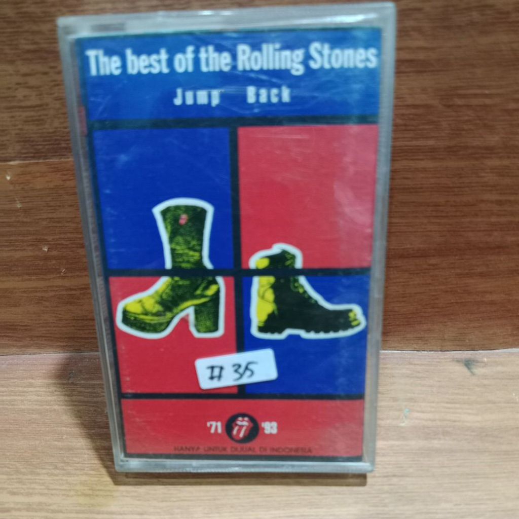 kaset pita Rolling Stone the best of - Jump Back