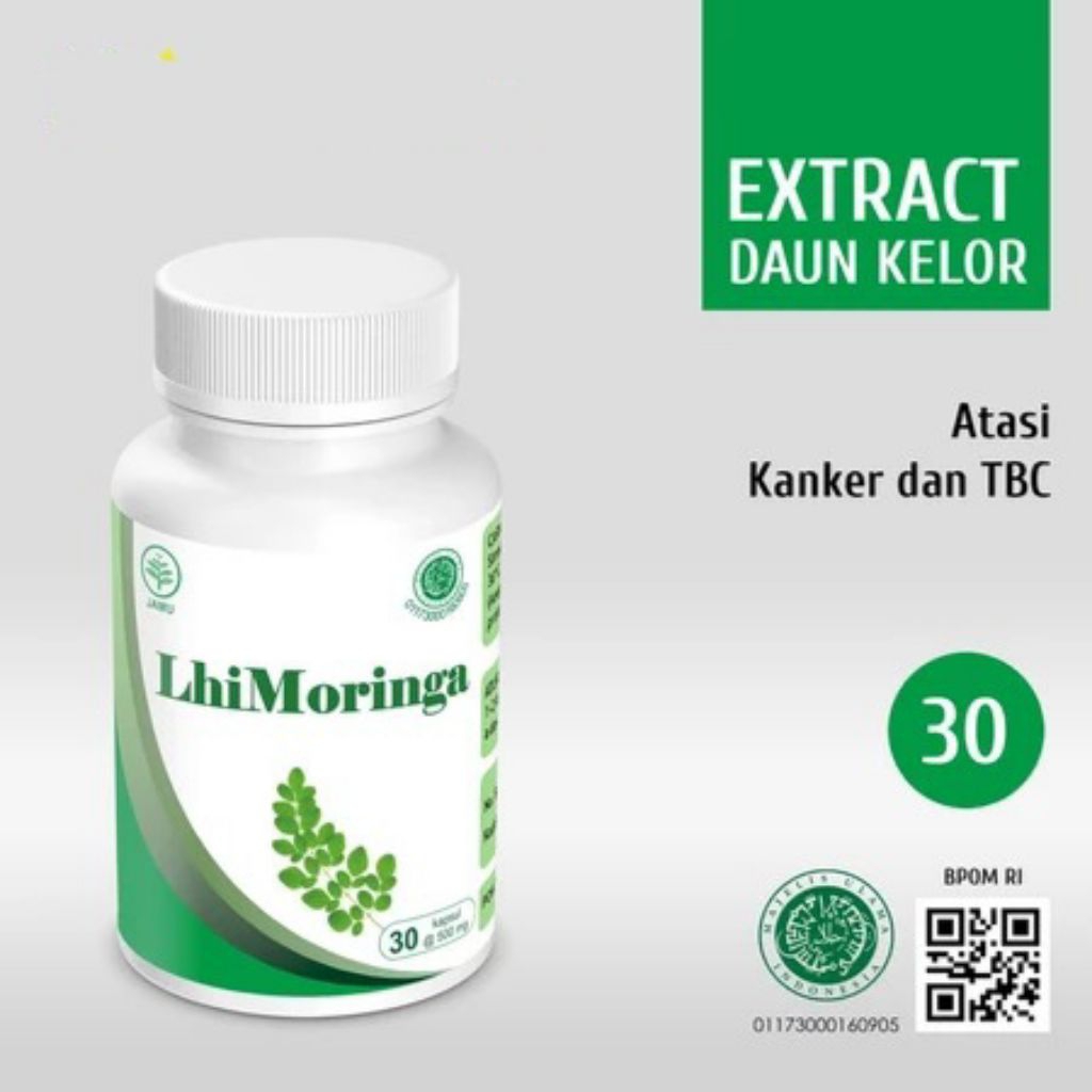 LHI - Lhimoringa dr Liza Herbal - Isi 30 Kapsul Daun Kelor