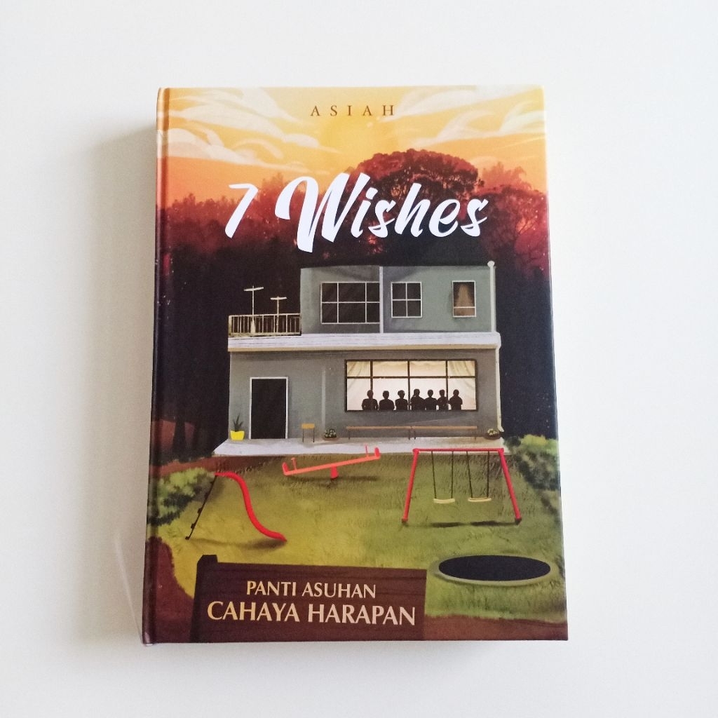 Preloved Novel 7 Wishes - Asiah Hardcover HC Original AU Enhypen