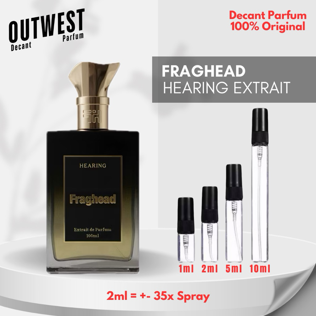 Decant Pardum Fraghead Hearing Extrait De Parfum for Unisex