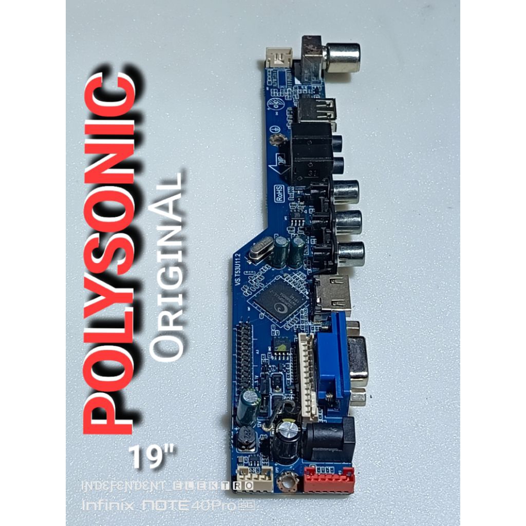 Mainboard Tv cina   Mainboard Polysonic 19inchi   Mainboard Tv Polysonic 19in   Mainboard Tv led cib