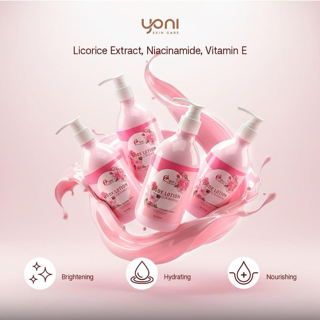Lotion pink/ Lotion whitening yoni skincare / miss yon