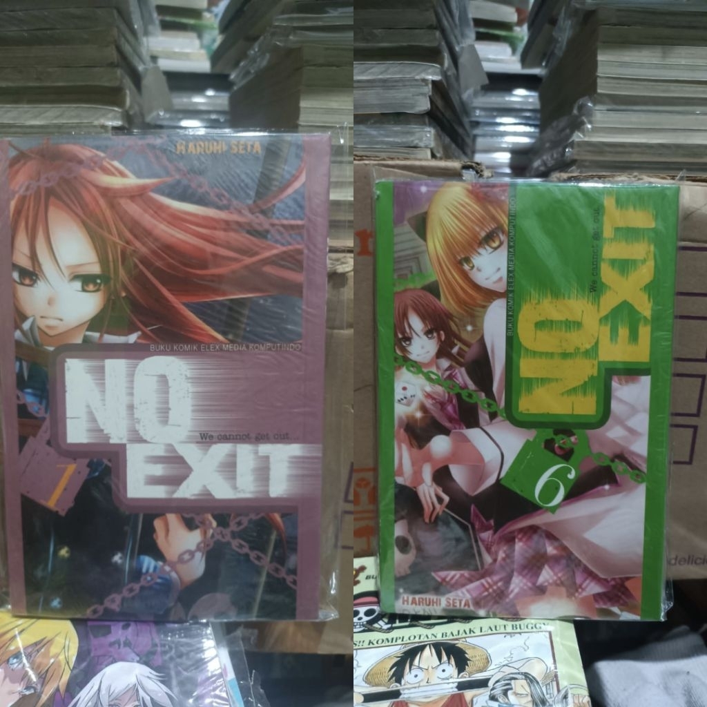 Komik no exit 1,6 segel / komik no exit vol 1,6 segel