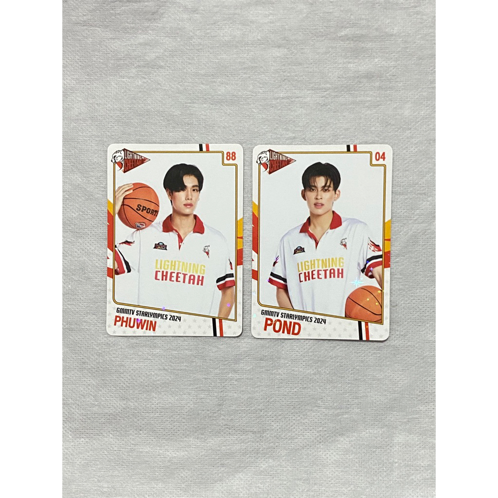 Photocard Official Pond Phuwin Starlympic 2024 GMMTV
