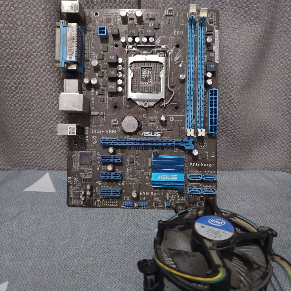 Mobo ASUS P8H61-M LX R2.0 LGA 1155 + Fan Processor Intel Second