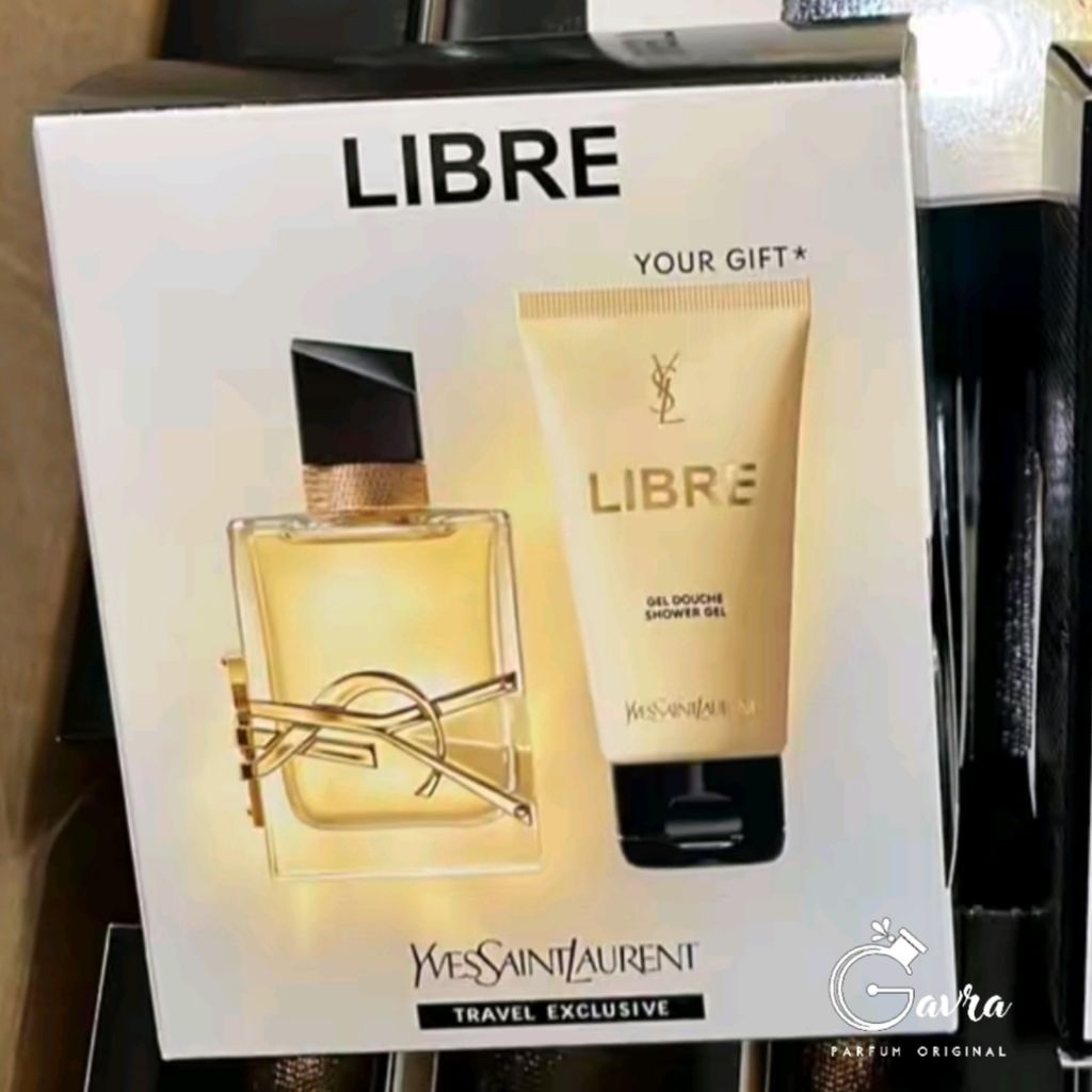 Parfum Original YSL Libre EDP GIFT SET (Parfum 50ml + Lotion 50ml)