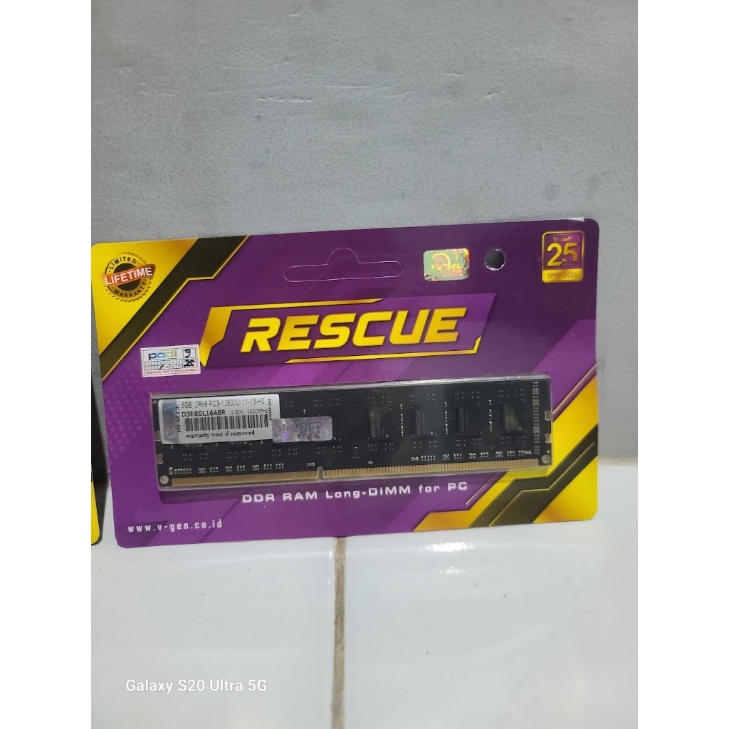 RAM Longdim DDR 3 8gb Vgen