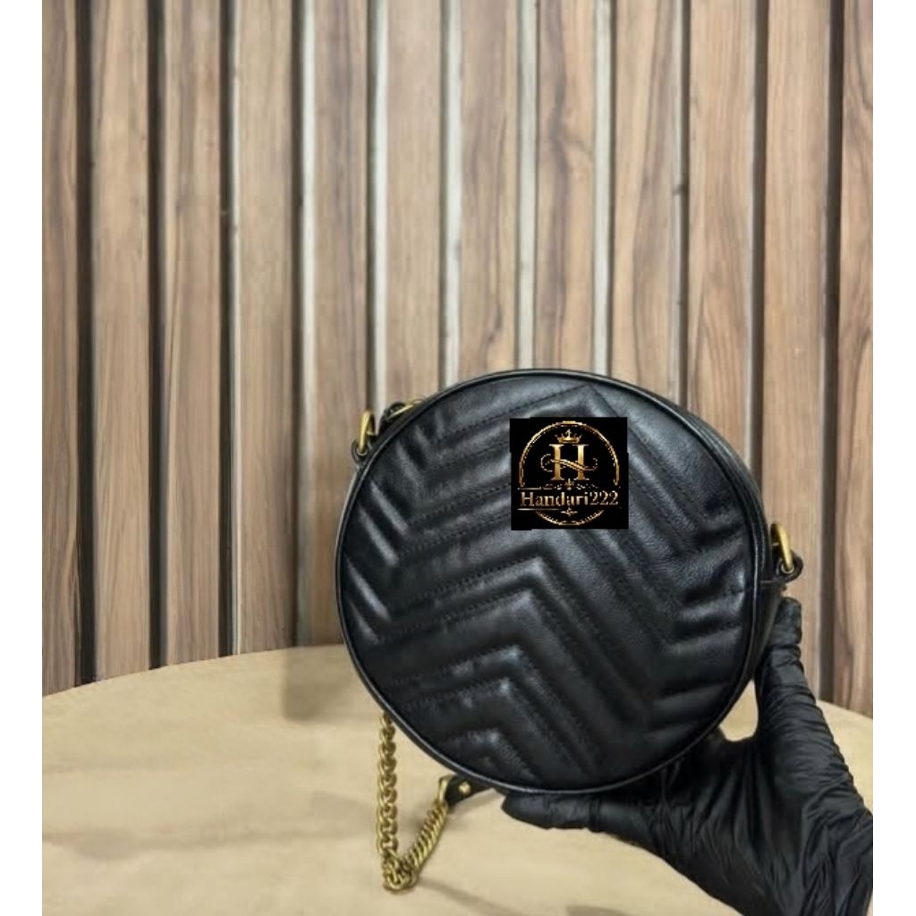 Tas GG round mini bag