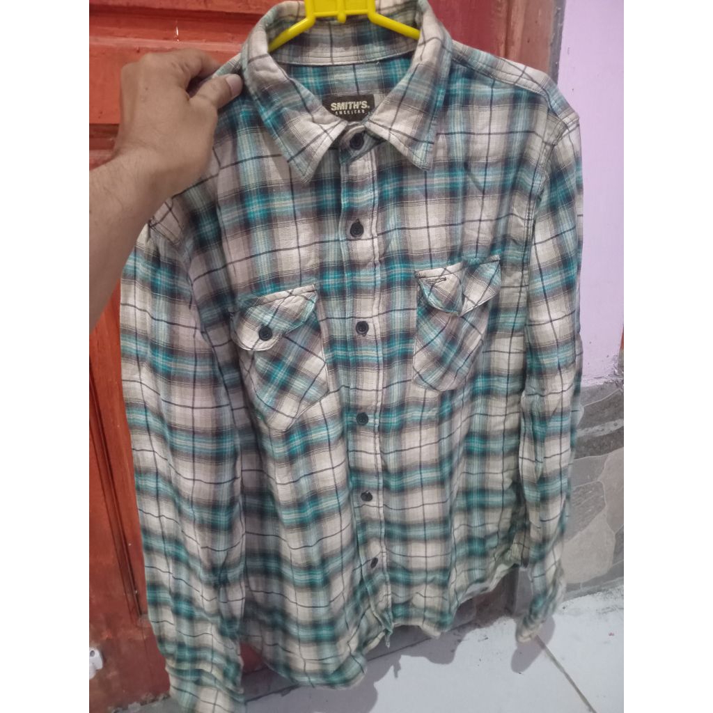 FLANEL TEBAL SMITH'S AMERICAN SIZE L