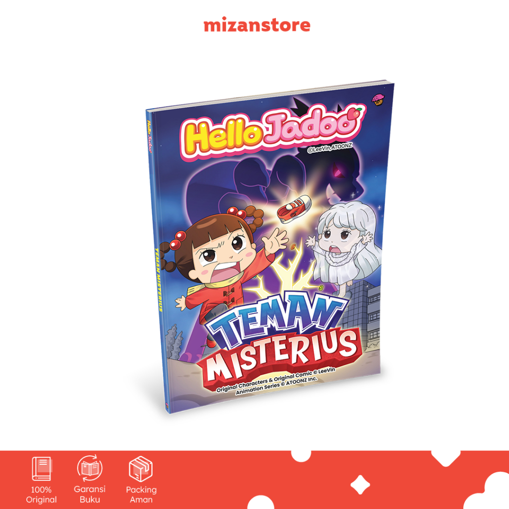 Komik Hello Jadoo Teman Misterius - Buku Komik Anak Muffin Graphics - Mizan