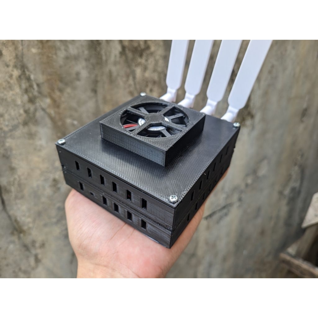 Modem Rakitan Router CPE AIO OpenWrt HiFi Air - Fibocom L860-GL