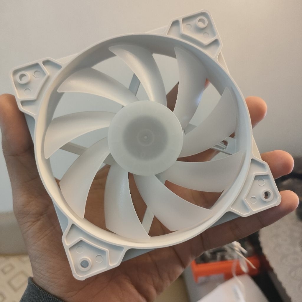 Fan 12cm Putih White RGB