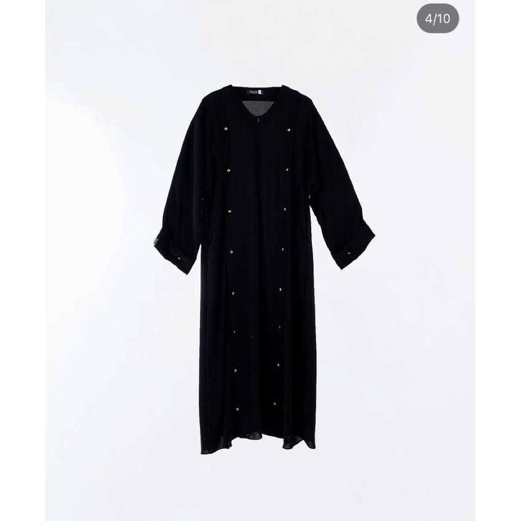 Lanna Abaya Black Aljenna