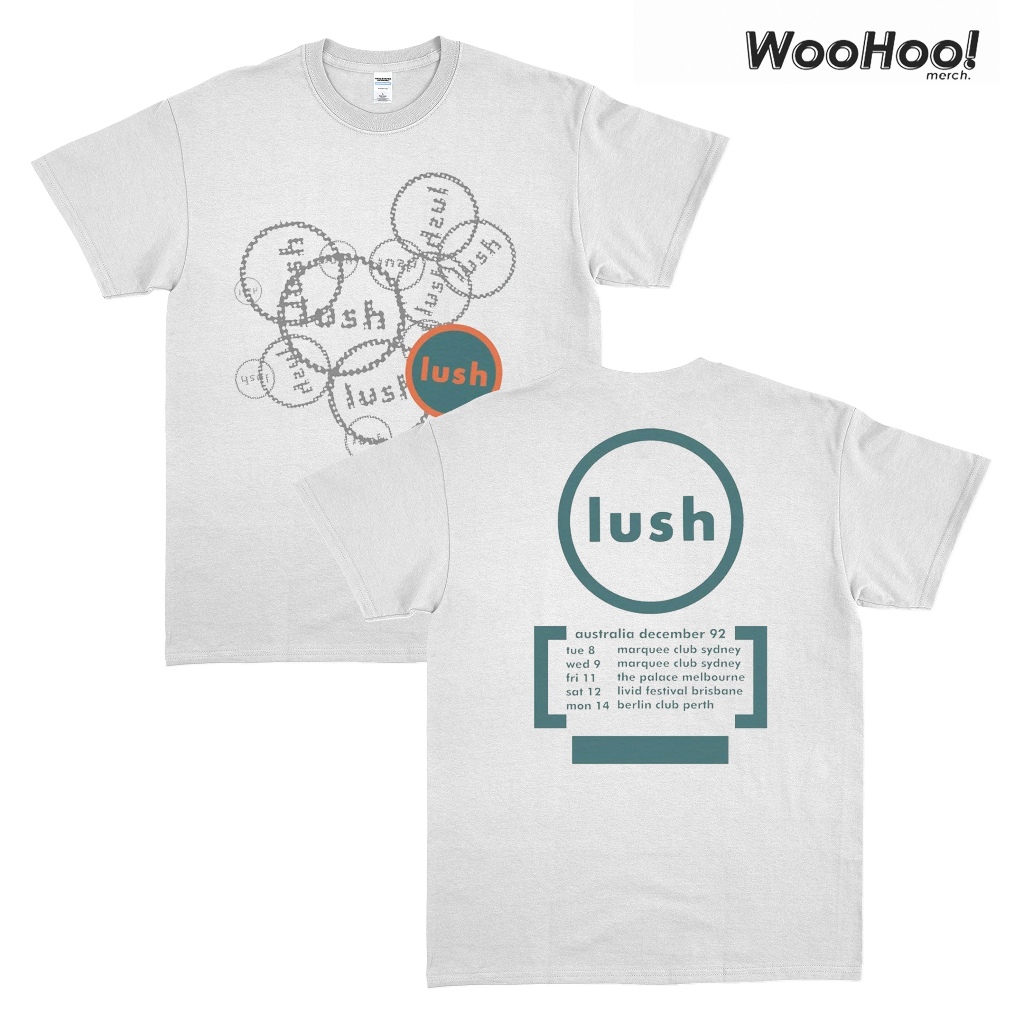 KAOS BAND LUSH - TOUR ARTWORK / T-SHIRT BAND