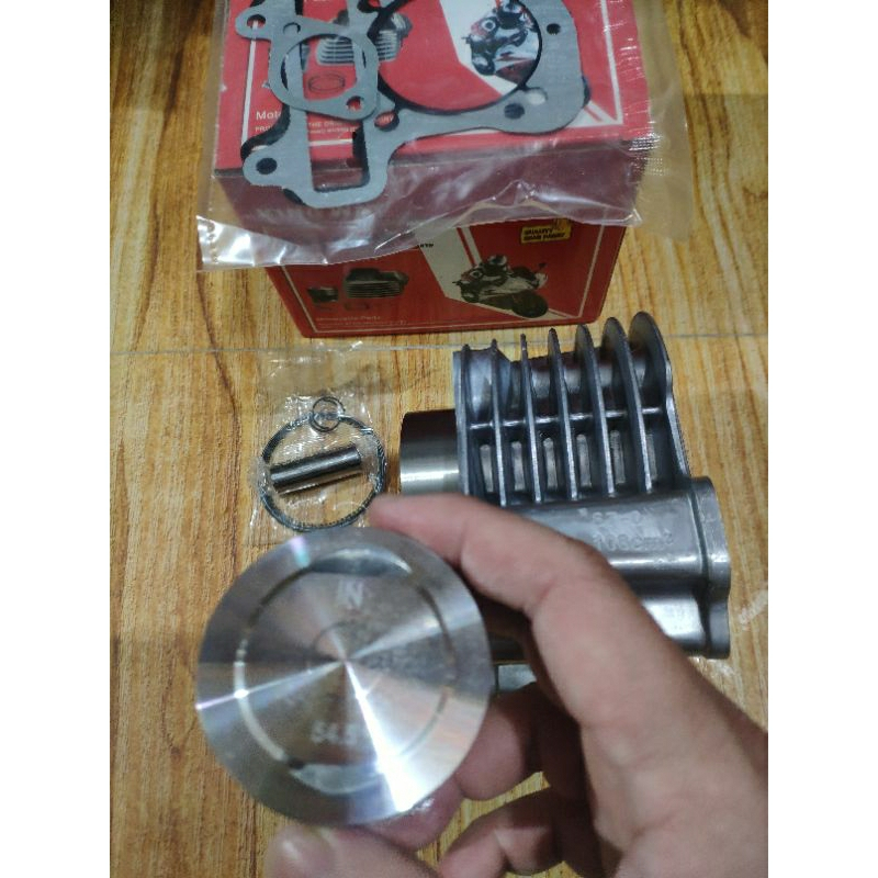 BLOK SEHER SET PISTON 54.5 LINER LUAR 57.5 RING 2015 2019 BEAT POP BEAT ESP SCOOPY ESP K44 VARIO 110