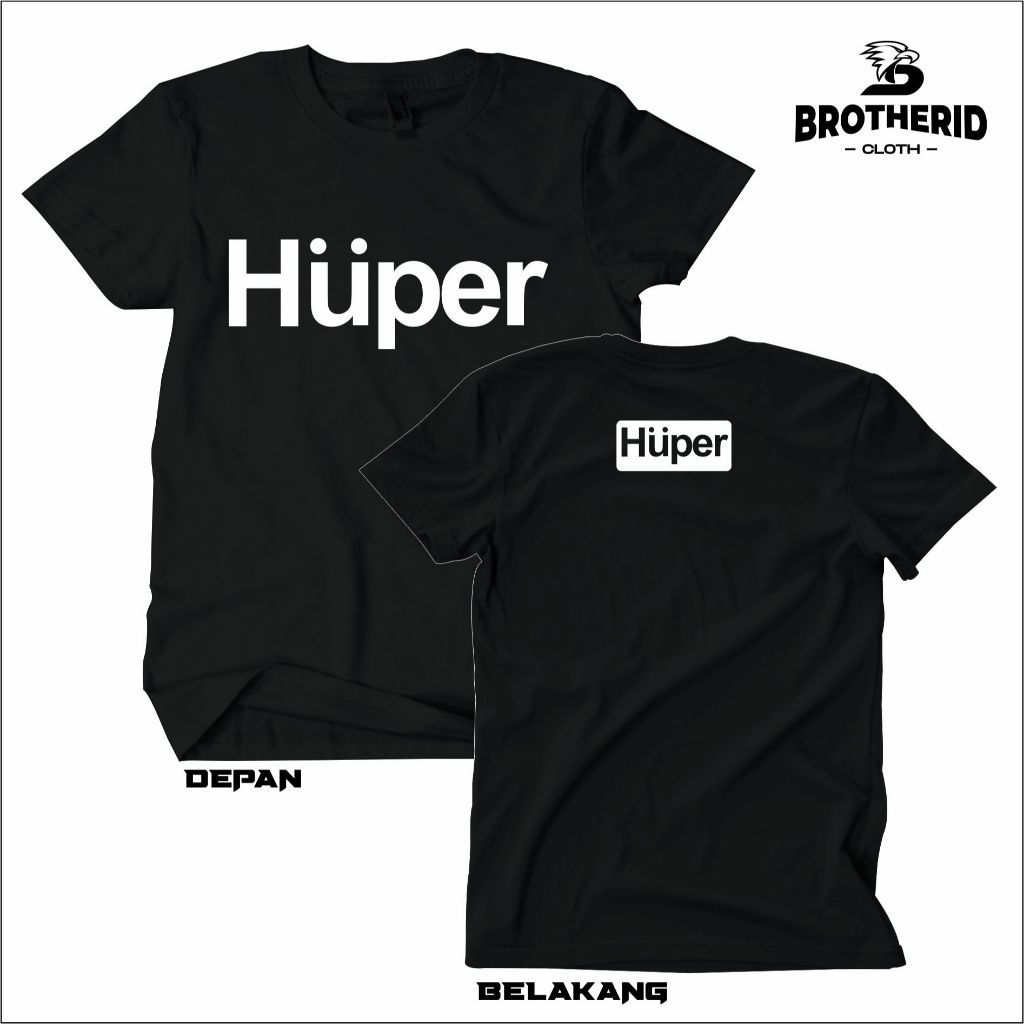 Kaos Huper Audio Baju Operator Sound System Original