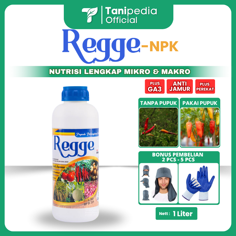 Regge PPC - Pupuk PPC - Meningkatkan Pertumbuhan Tanaman - 1 Liter