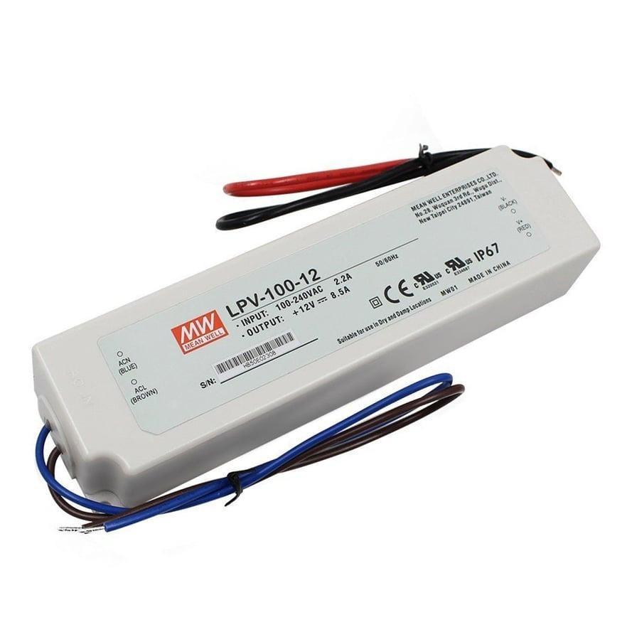 Power Supply MeanWell LPV-100-12 12V 8.3A Mean well Led Driver
