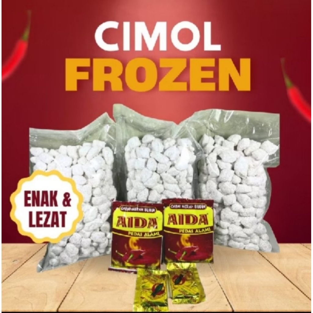 CIMOL BOJOT MENTAH 500gram GRATIS BUMBU TABUR