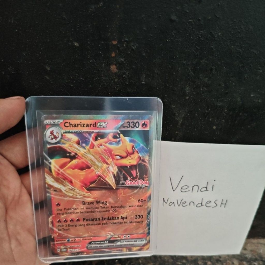 charizard goodday/promo charizard