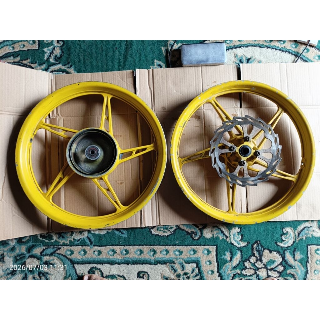 velg Jupiter Z D/B 1 set original cabutan
