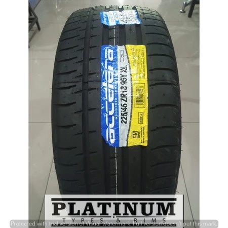 JUAL BAN MOBIL BARU 225/45 R18 ACCELERA PHI II BAN MOBIL TUBLES ACCELERA PHI 225 45 R18