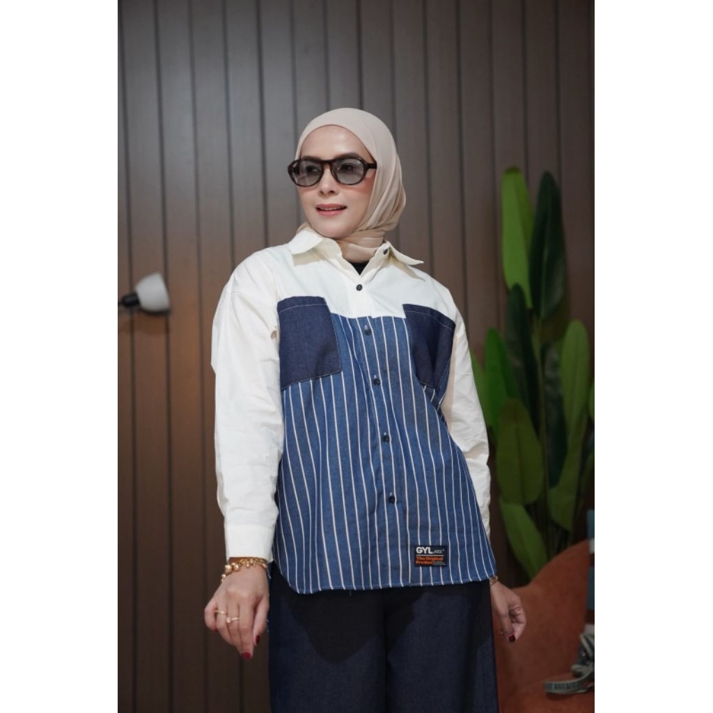 Kemeja daily gyl ori