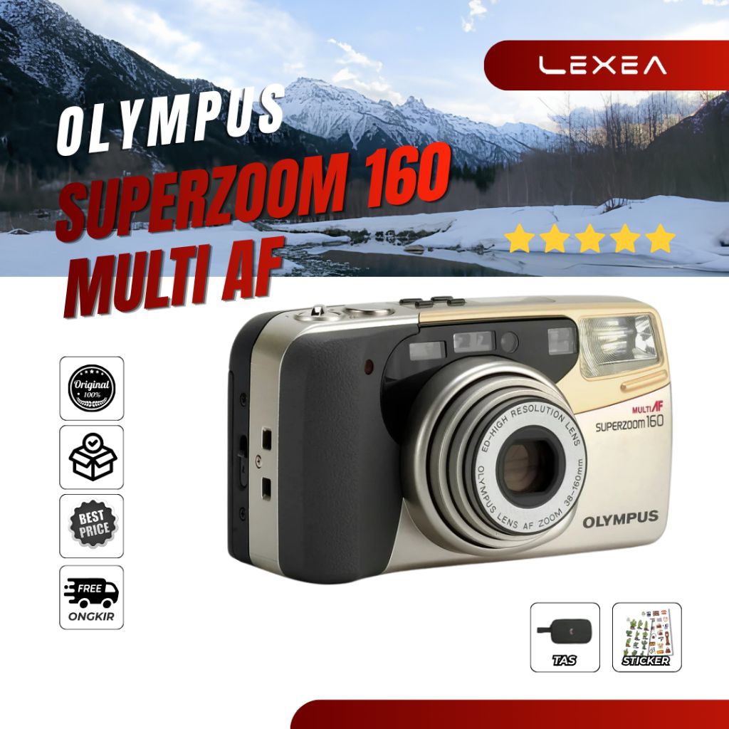 ANALOG OLYMPUS SUPERZOOM 160 MULTI AF