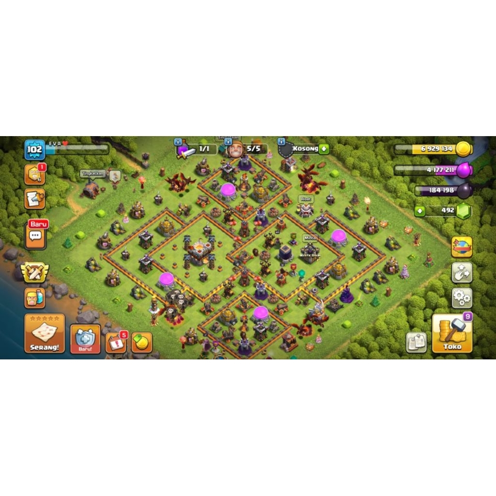 TH 11 Akun Pribadi Tukang 5 STOK TERBATAS