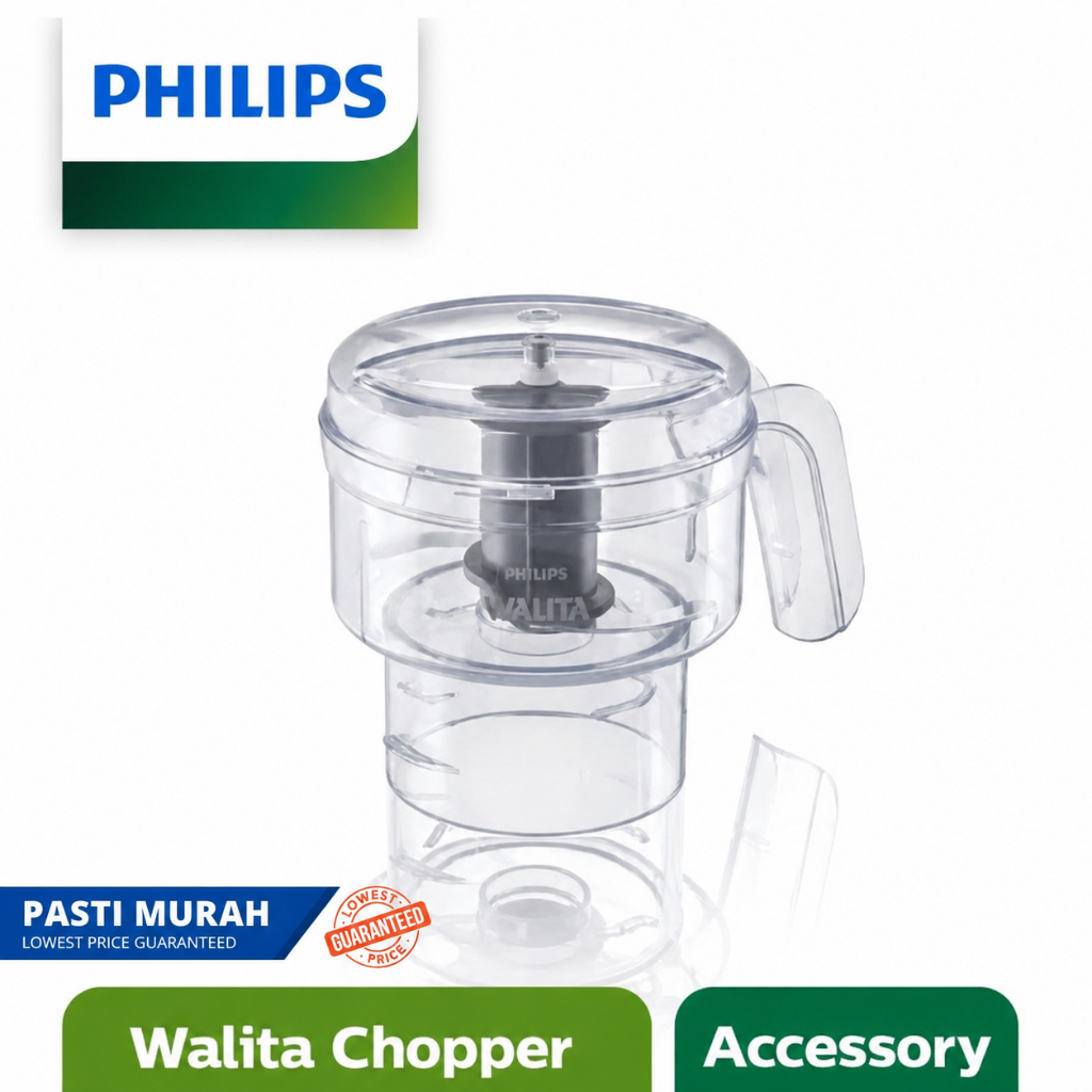 PHILIPS Chopper Aksesoris HR-2939 Blender chopper Tipe 2115/2116/ 2061/2071 Original