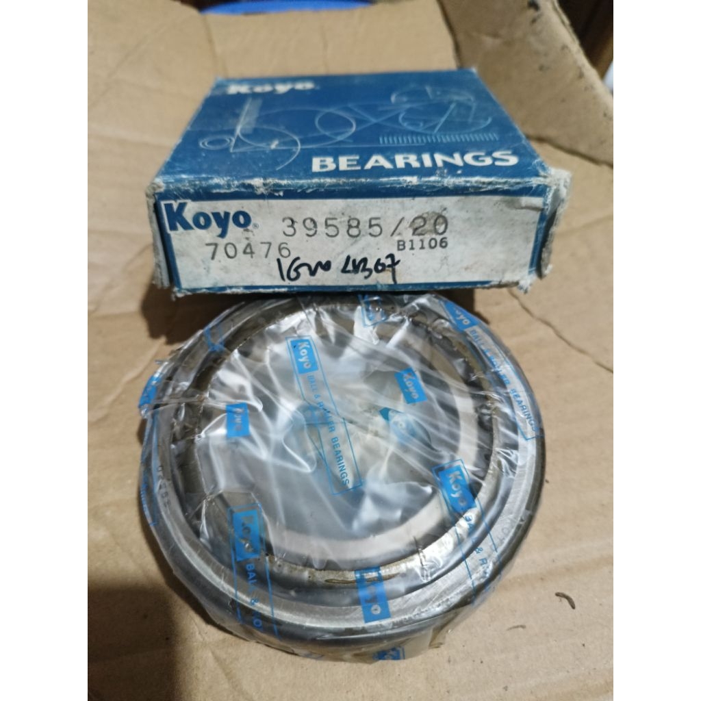 39585/20  Koyo Tapered Roller Bearing Japan Original