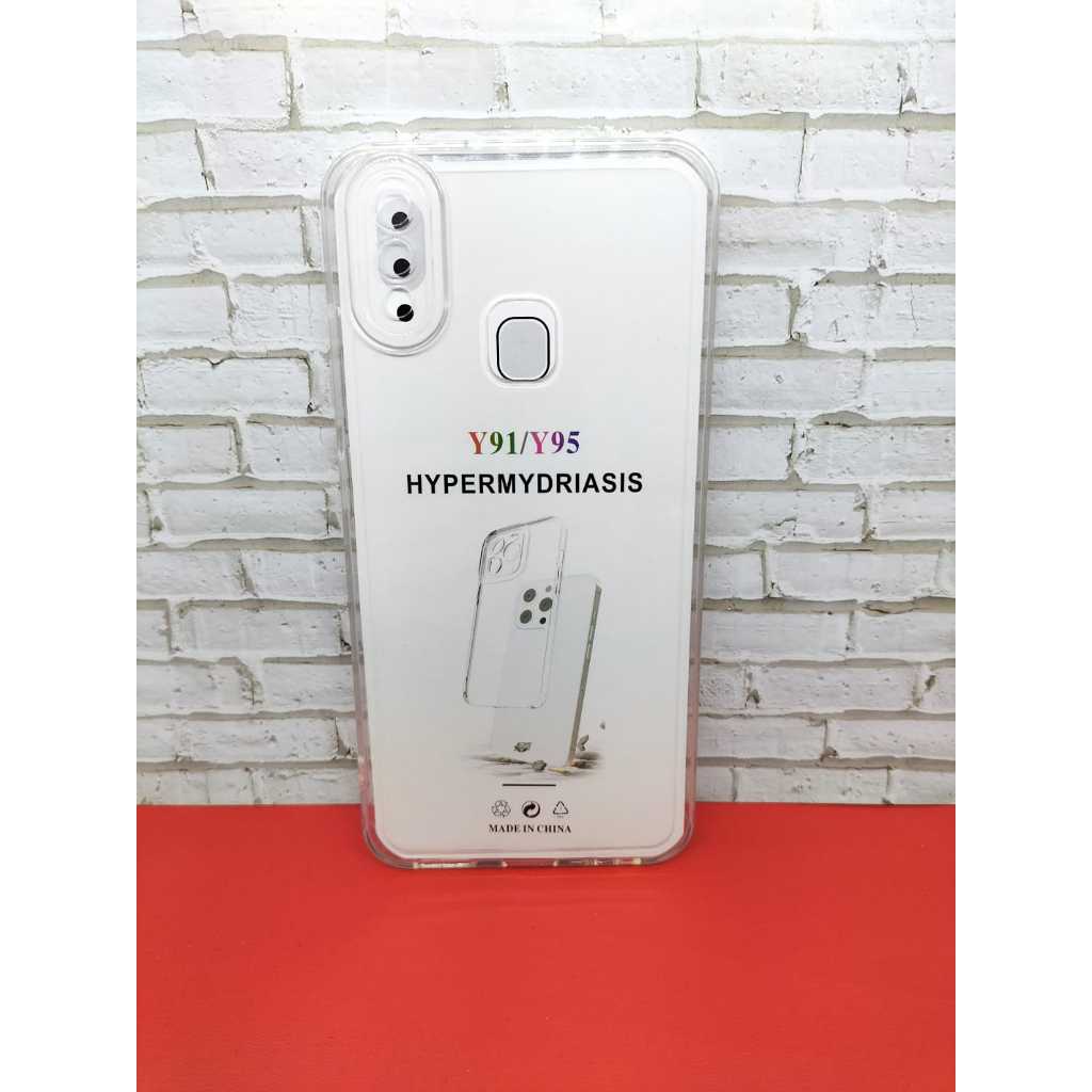 SOFTCASE BENING TRANSPARAN + PROTECT CAMERA VIVO Y91 / Y95 <POD>